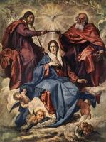 Velazquez, Diego Rodriguez de Silva - The Coronation of the Virgin